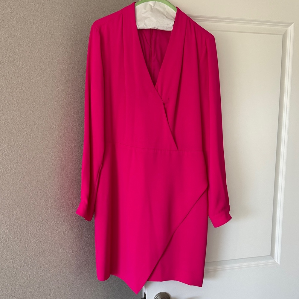 Hot Pink Cremieux dress